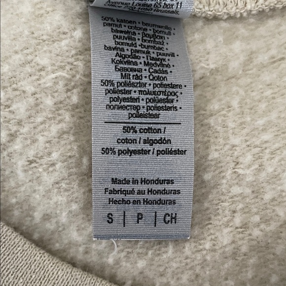 NIRVANA Beige Sweater with Pink and Yellow Graphic - Picture 6 of 6